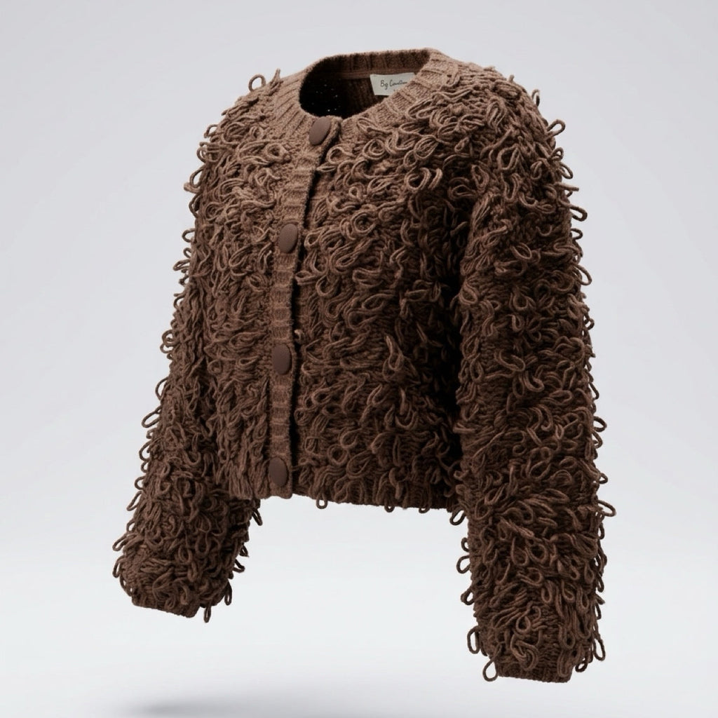 Chaqueta rizos