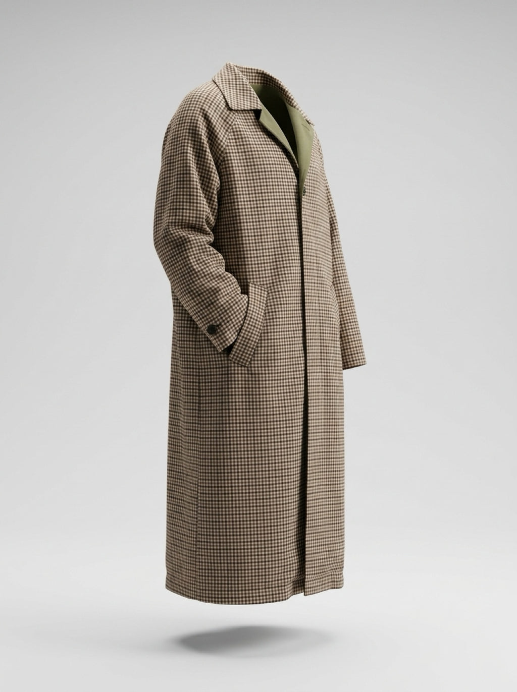 Gabardina reversible