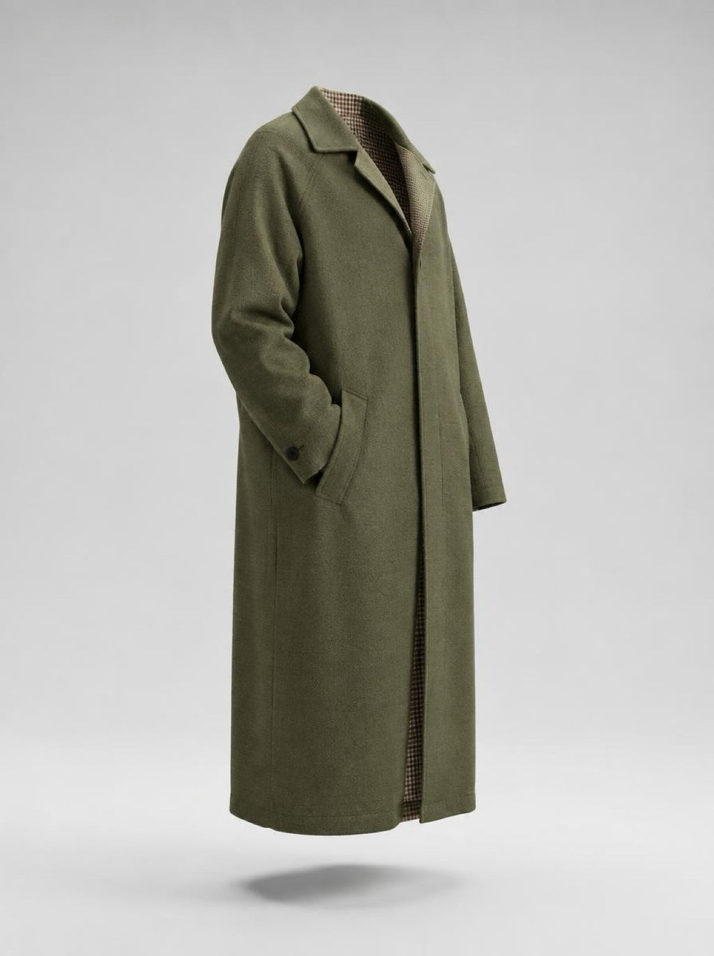 Gabardina reversible