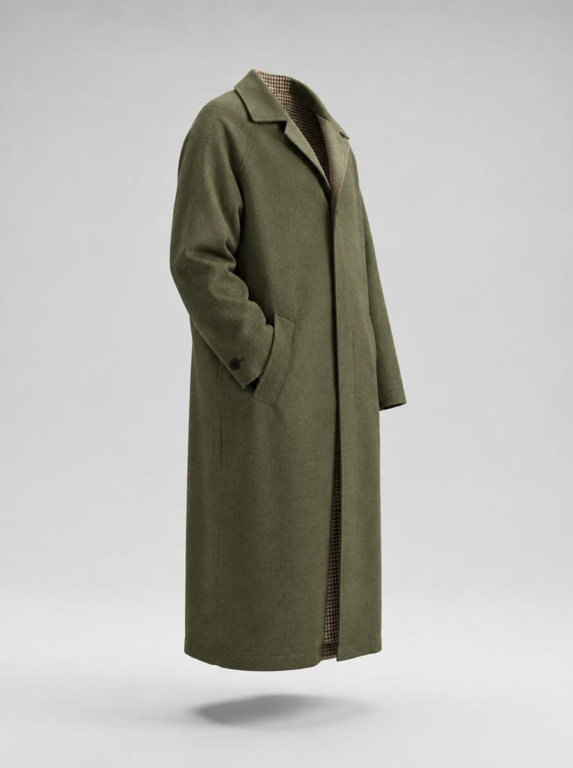 Gabardina reversible