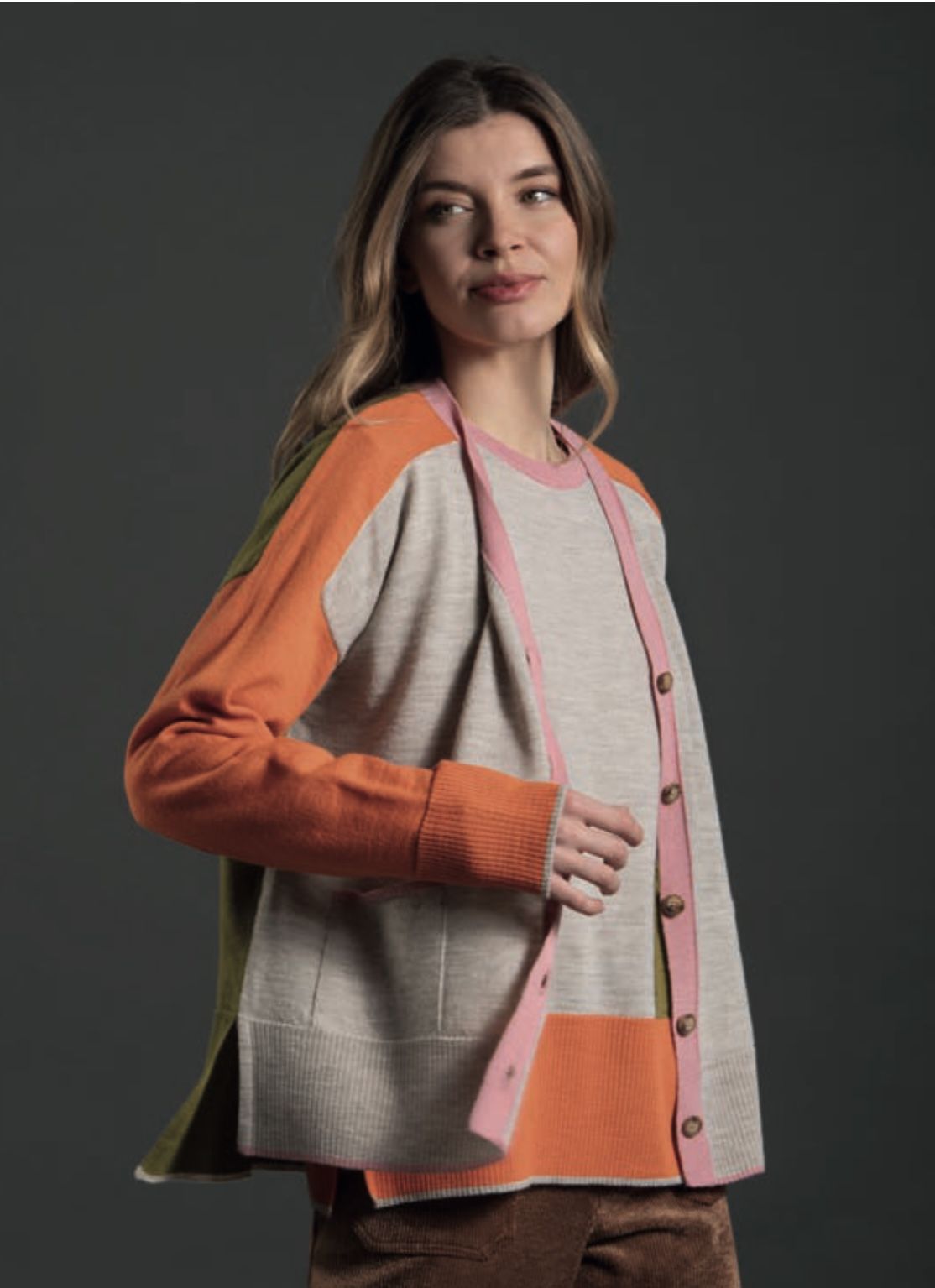 Chaqueta multicolor