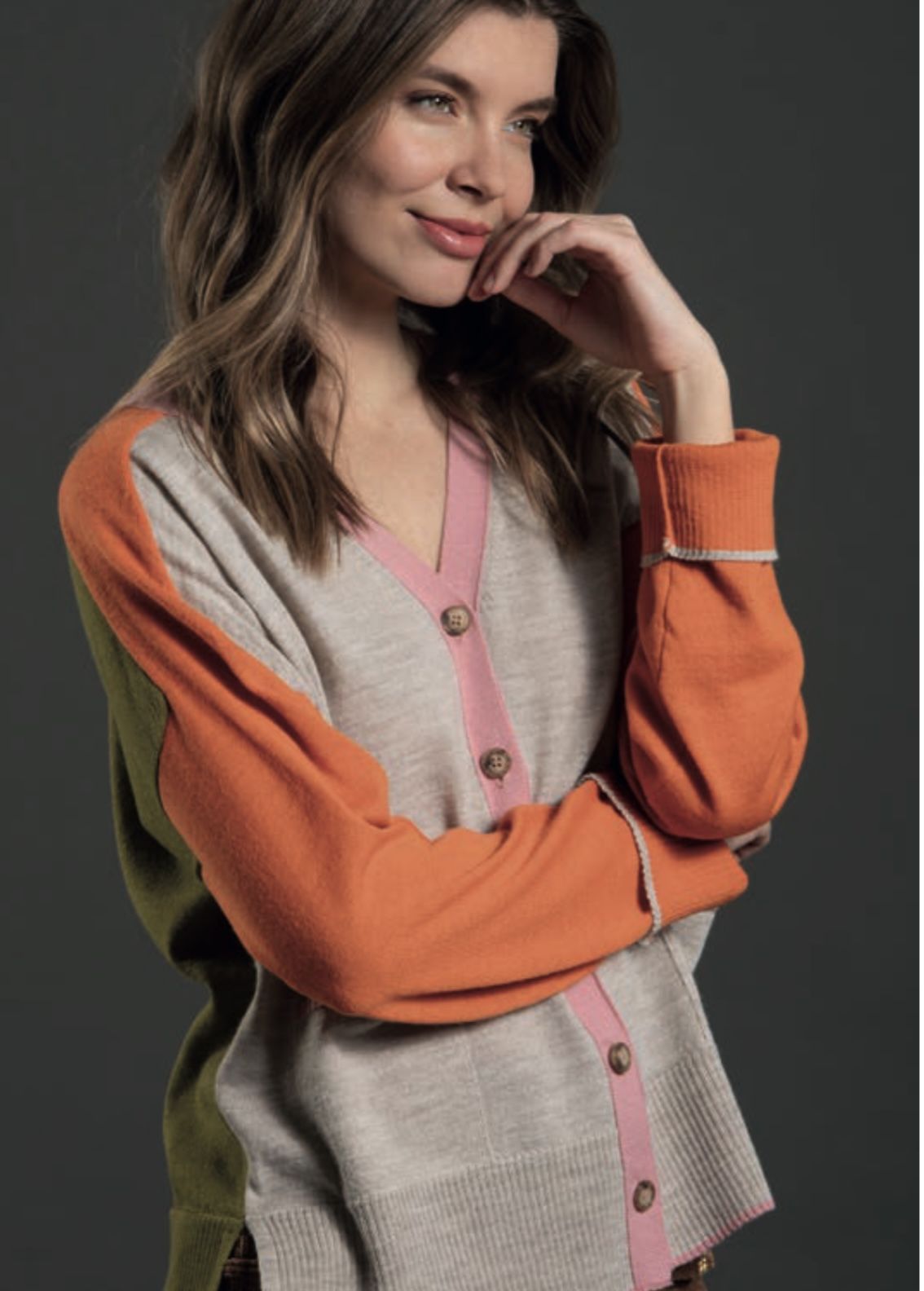 Chaqueta multicolor