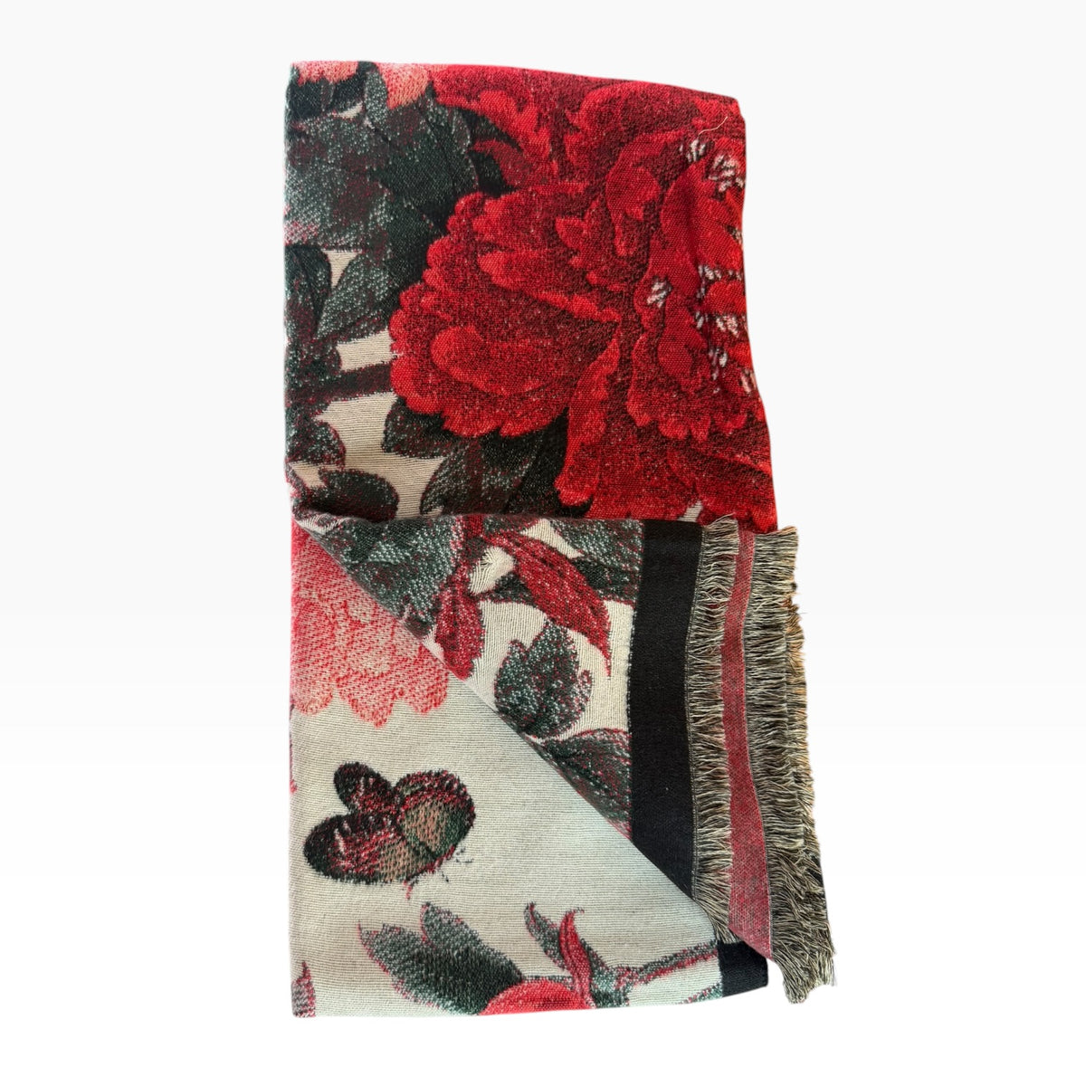Pashmina chal estampado flores