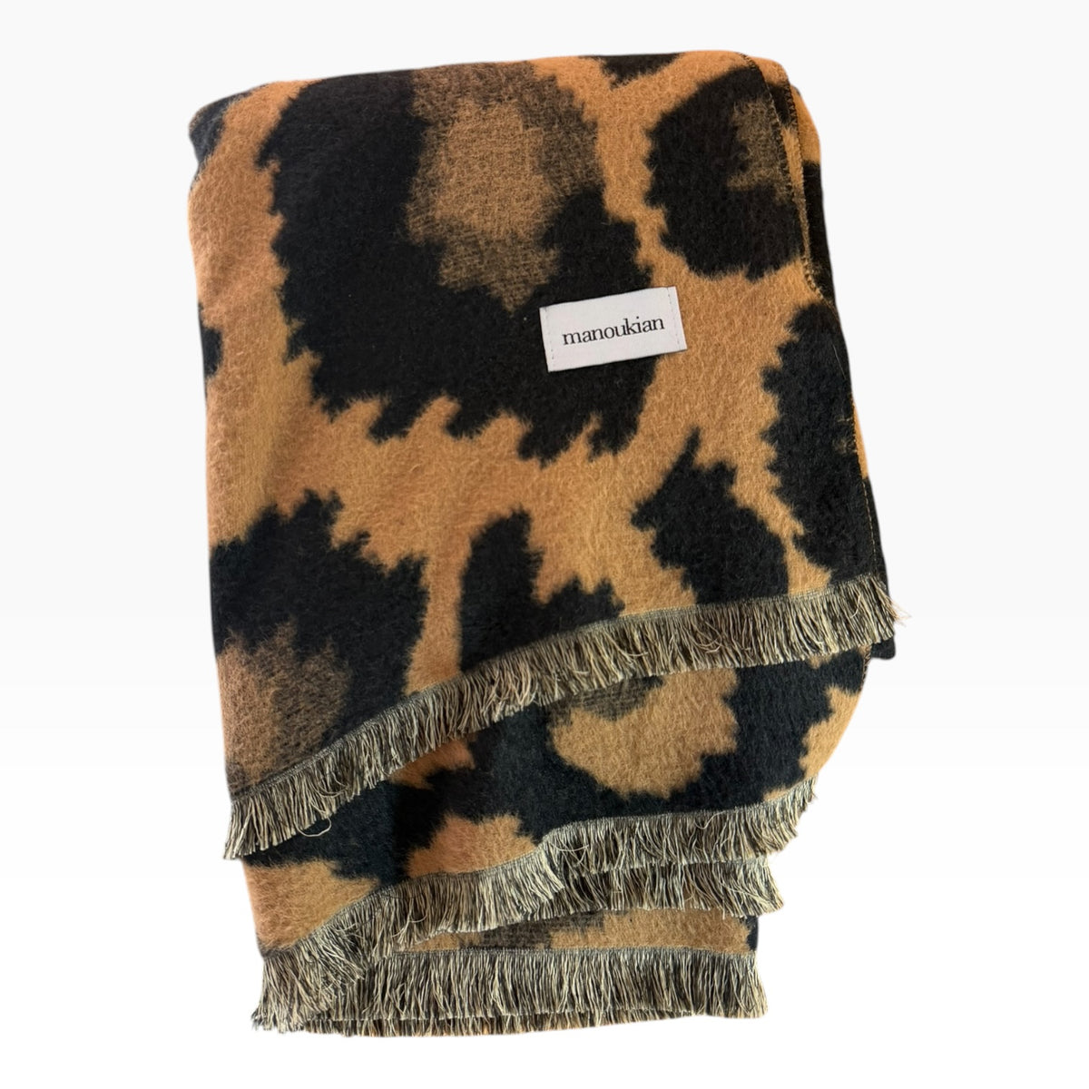 Pashmina chal animal print