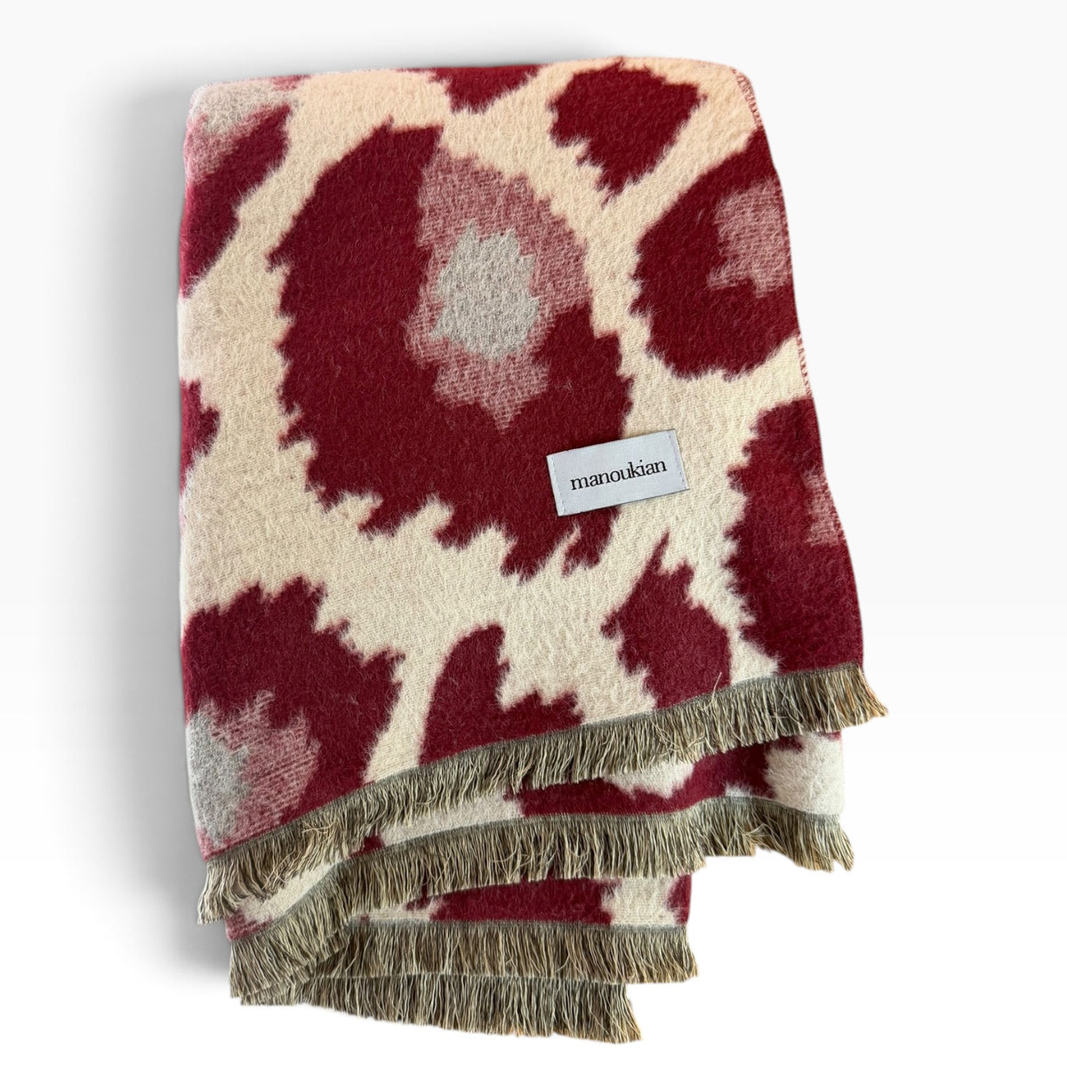 Pashmina chal animal print
