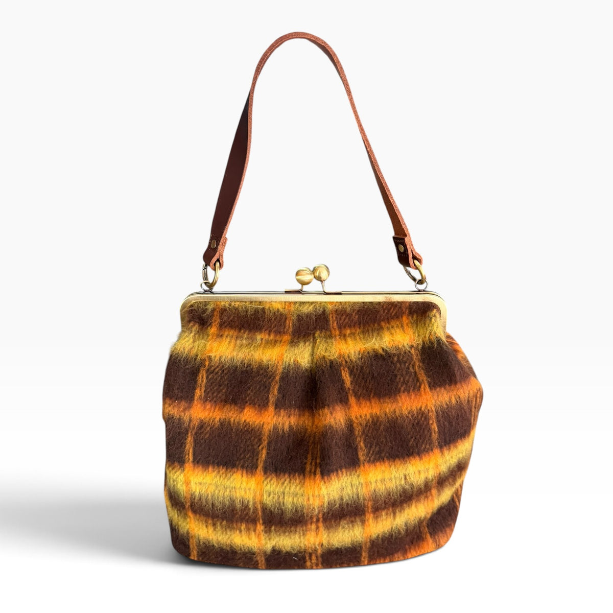 Bolso boquilla cuadros