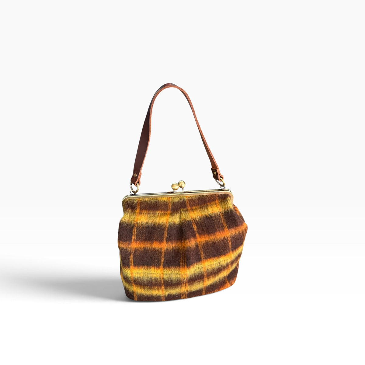 Bolso boquilla cuadros