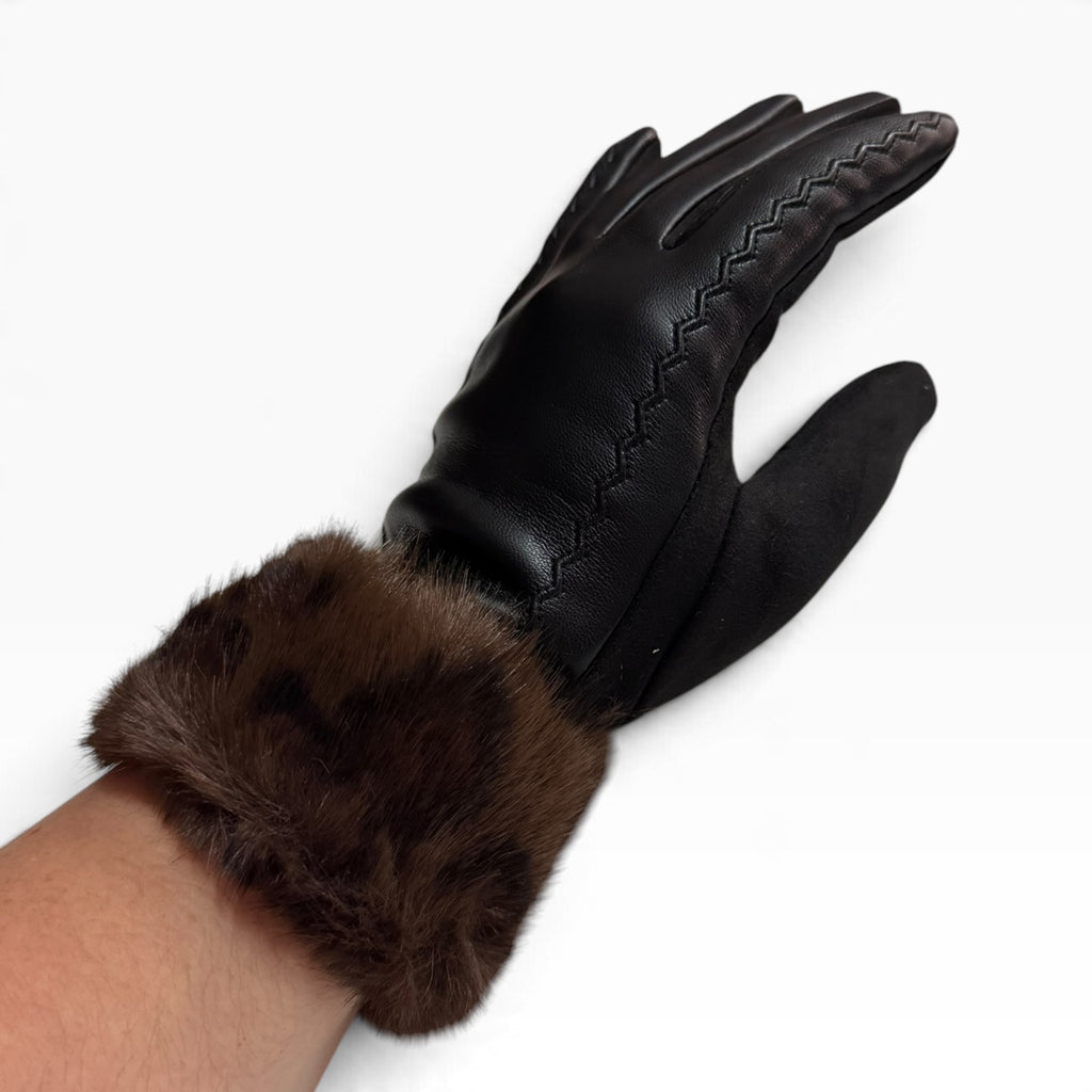 Guantes puño pelo Tantrend