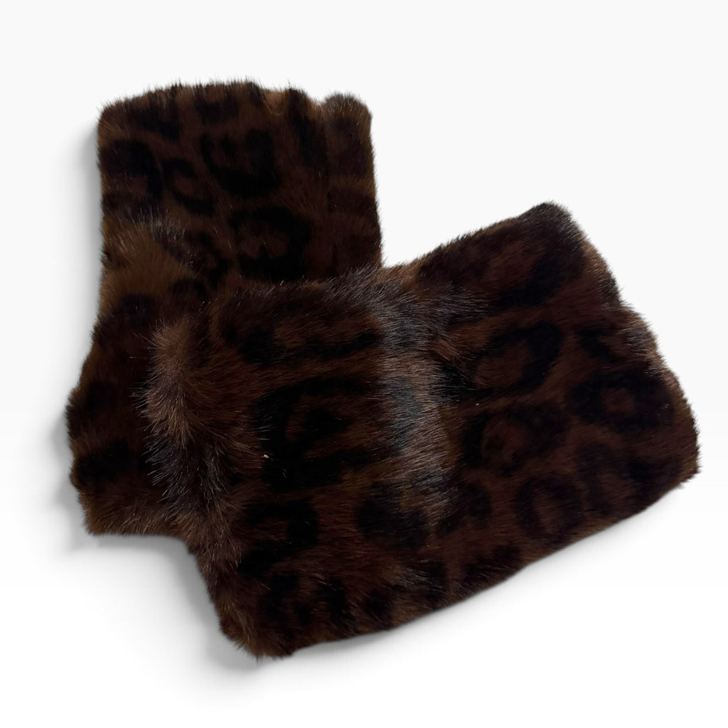 Mitones pelo leopardo
