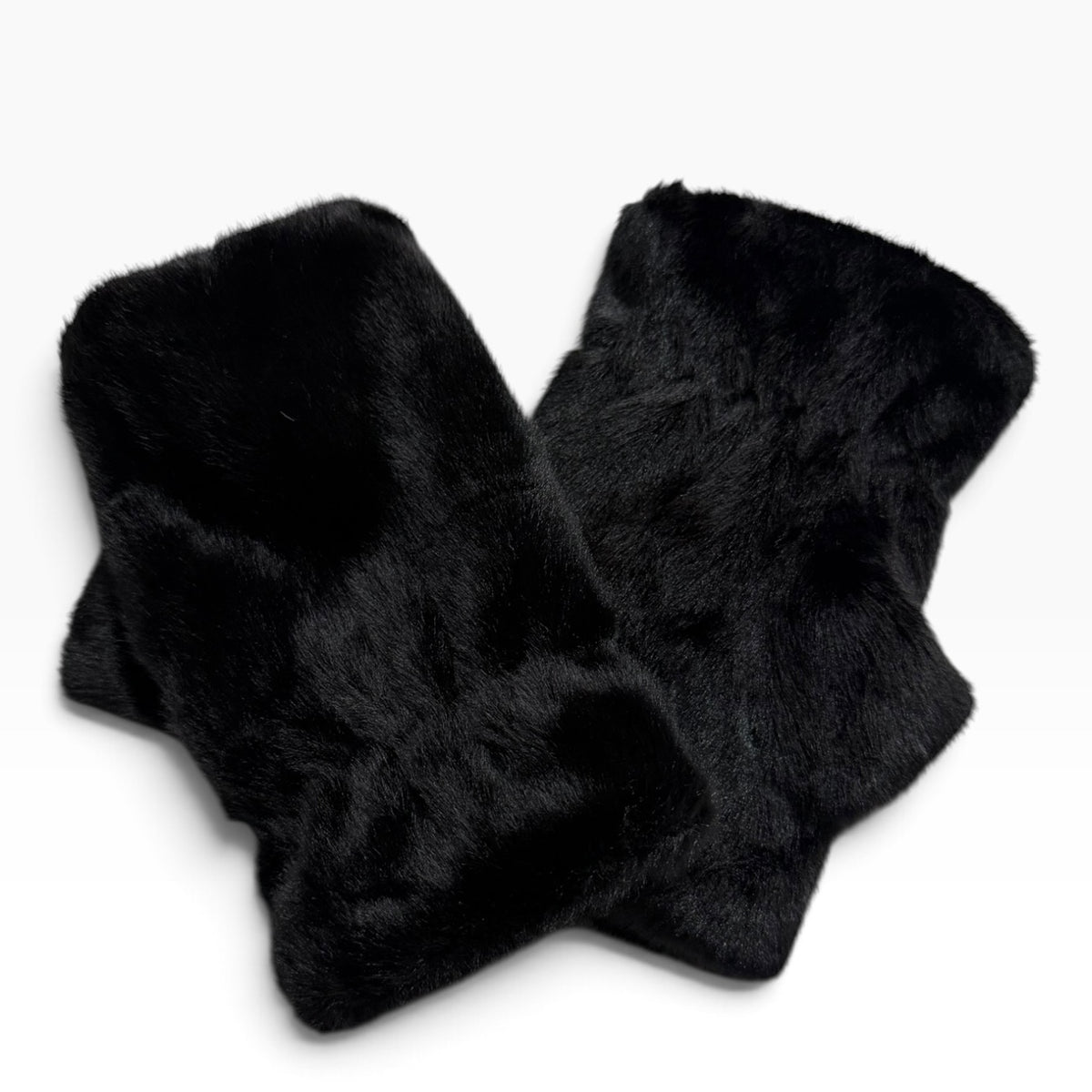 Mitones de pelo con dedo