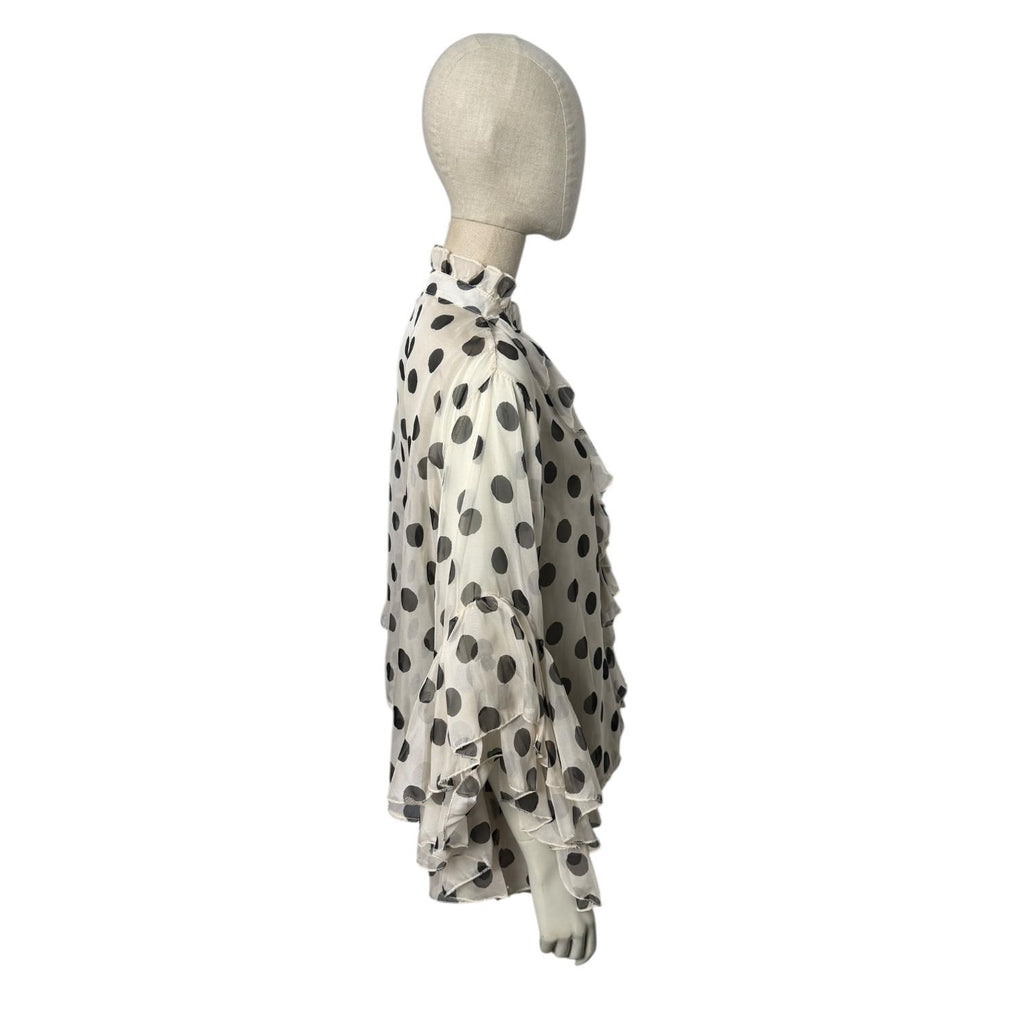 Camisa fluida volantes