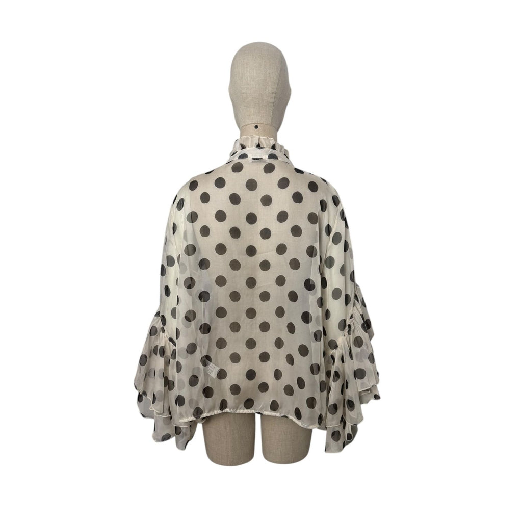 Camisa fluida volantes