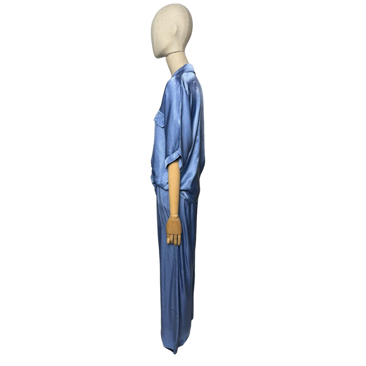 Conjunto satinado nudo