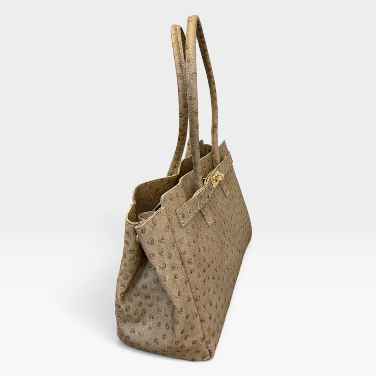 Bolso piel de avestruz