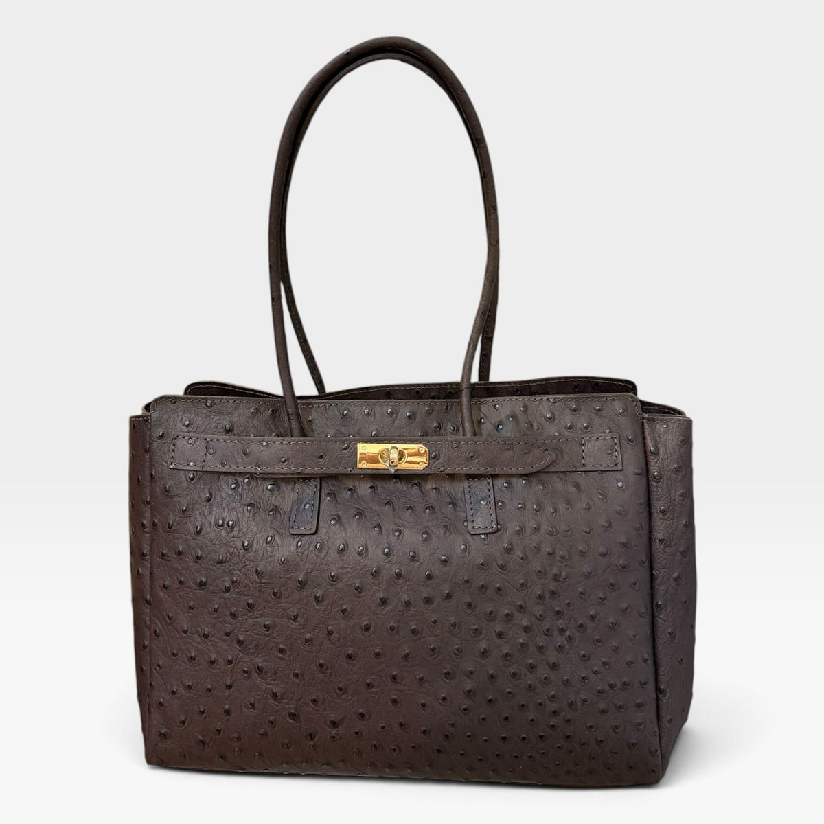 Bolso piel de avestruz