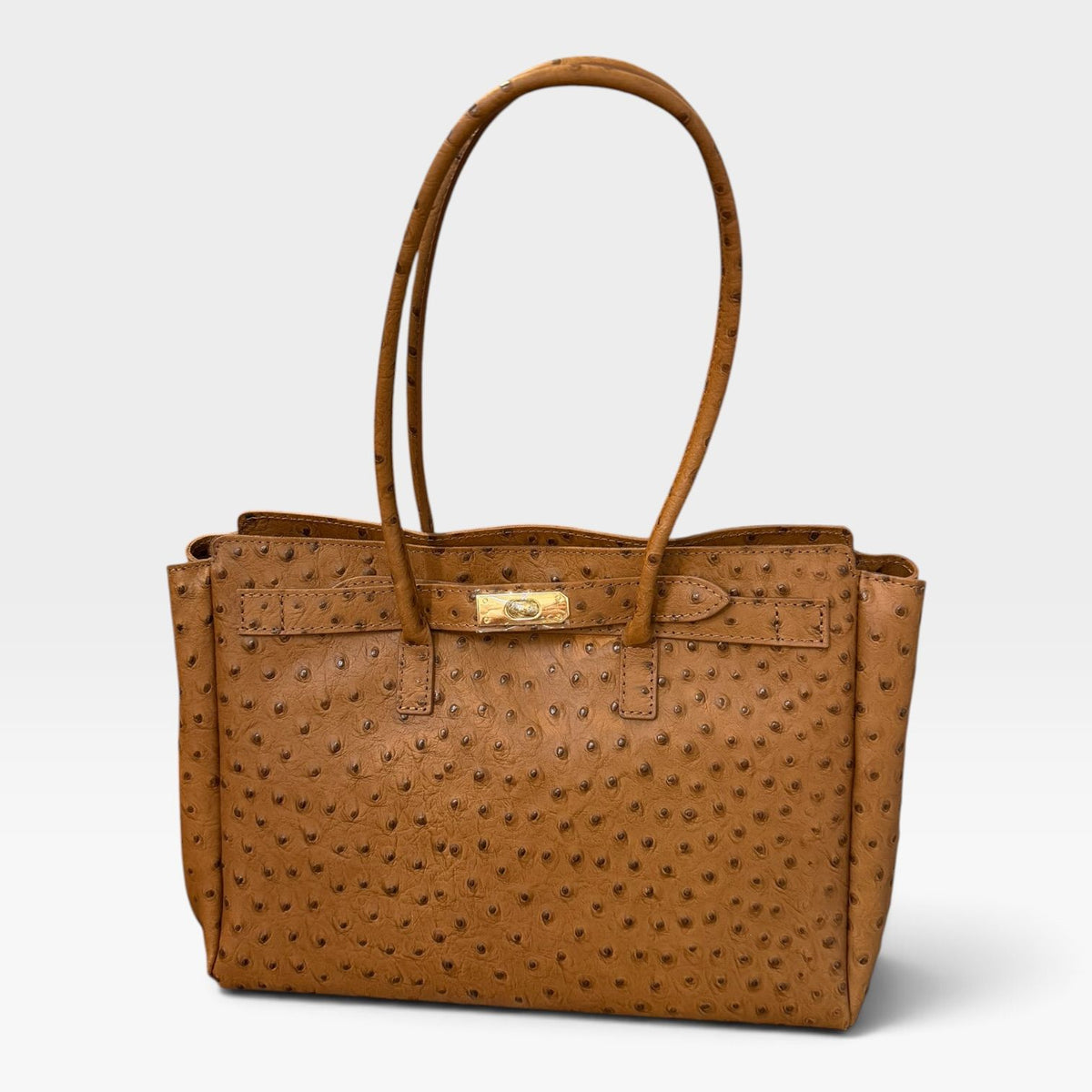 Bolso piel de avestruz