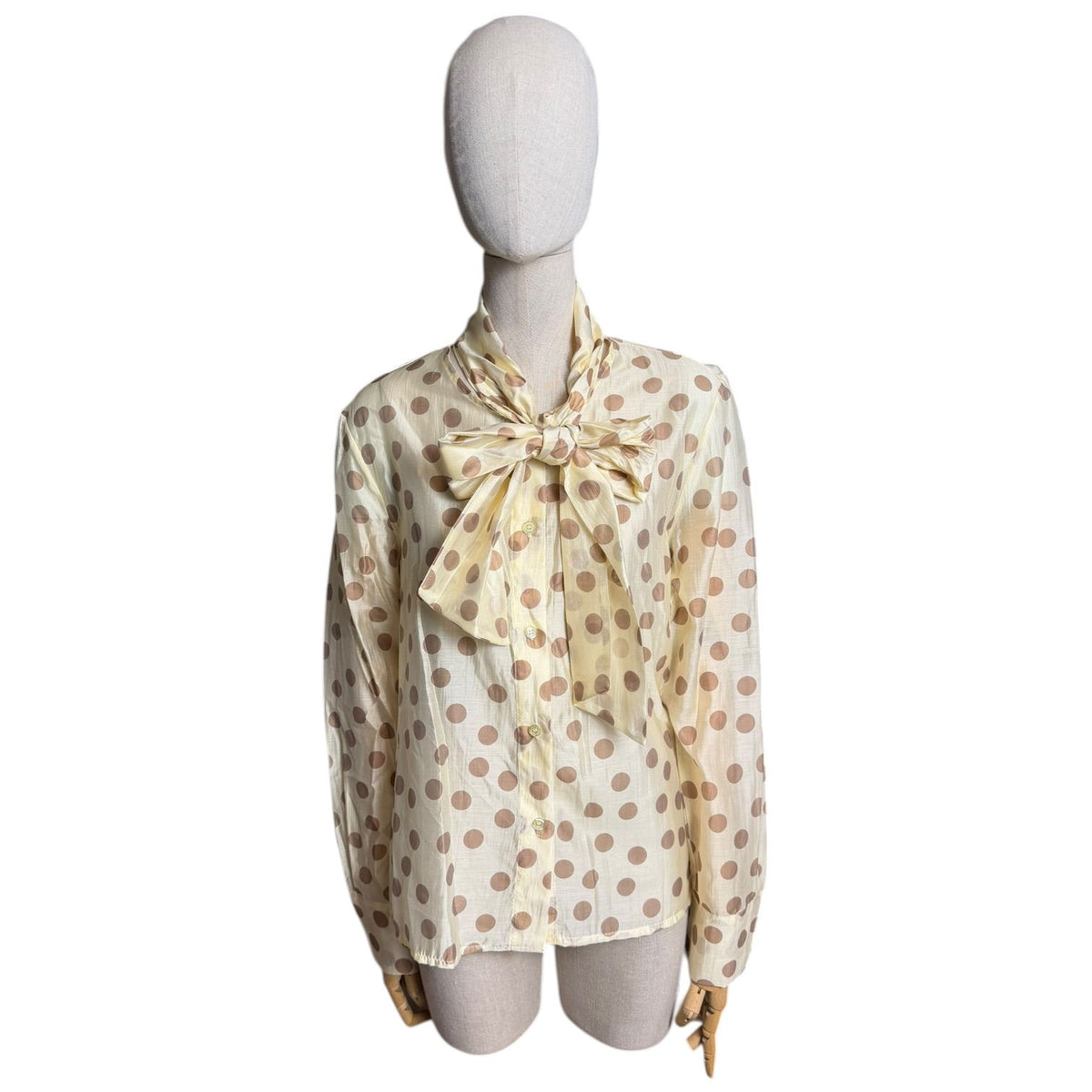 Camisa lunares lazo