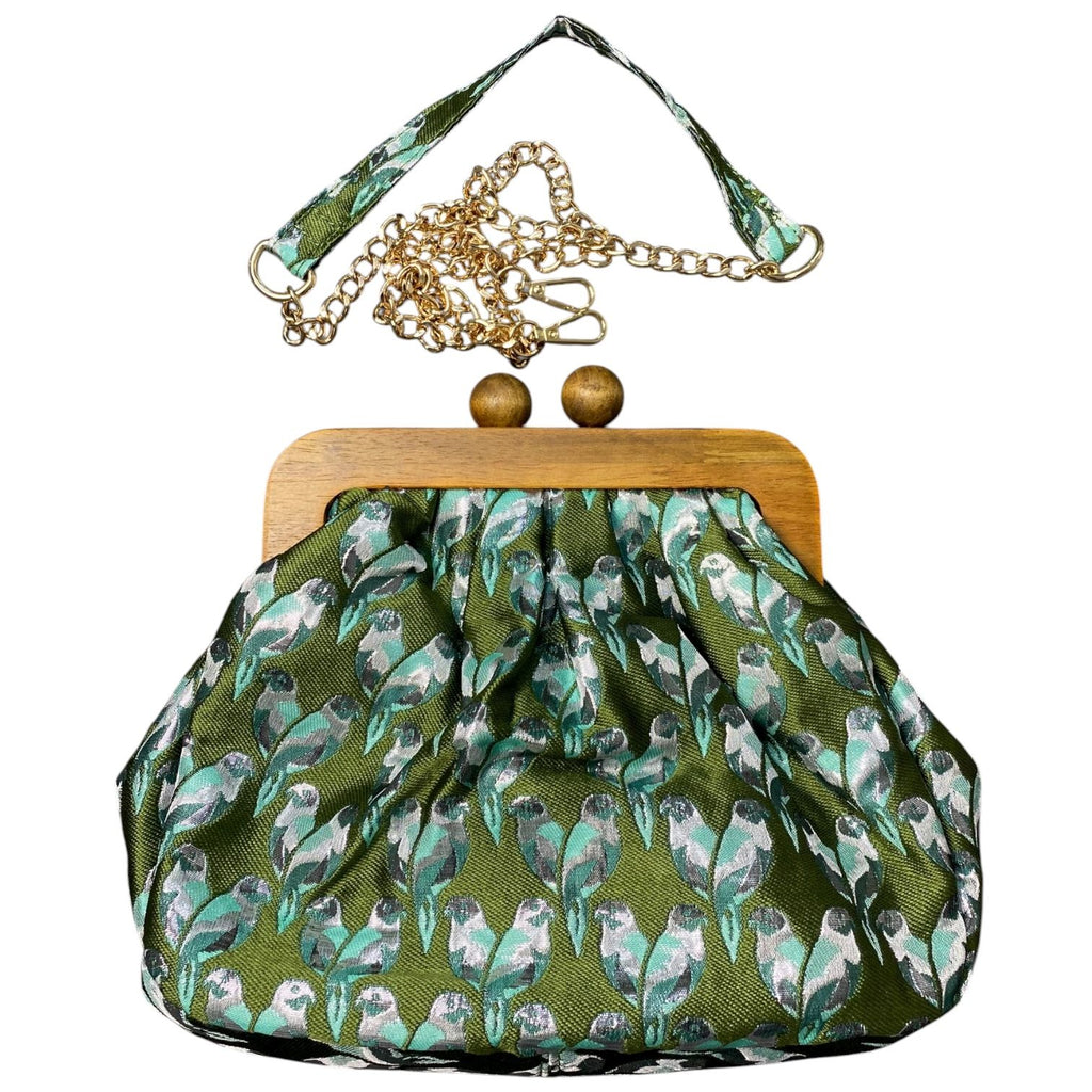 Bolso con boquilla de pájaros