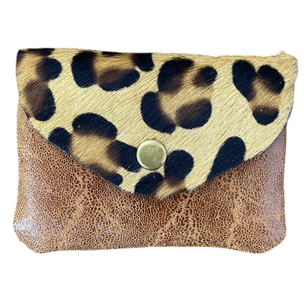 Monedero doble animal print