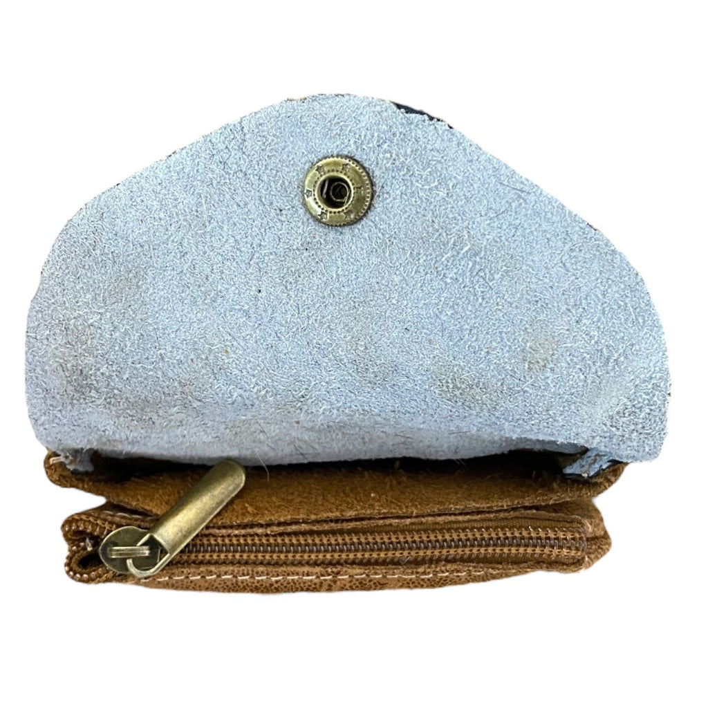 Monedero doble animal print