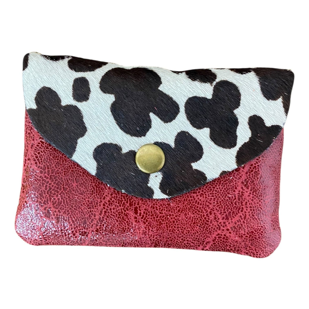 Monedero doble animal print
