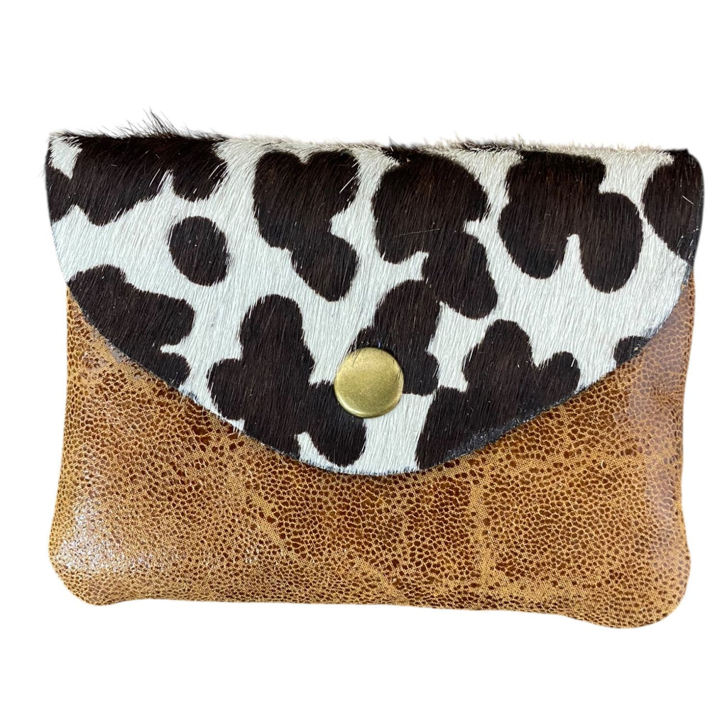 Monedero doble animal print