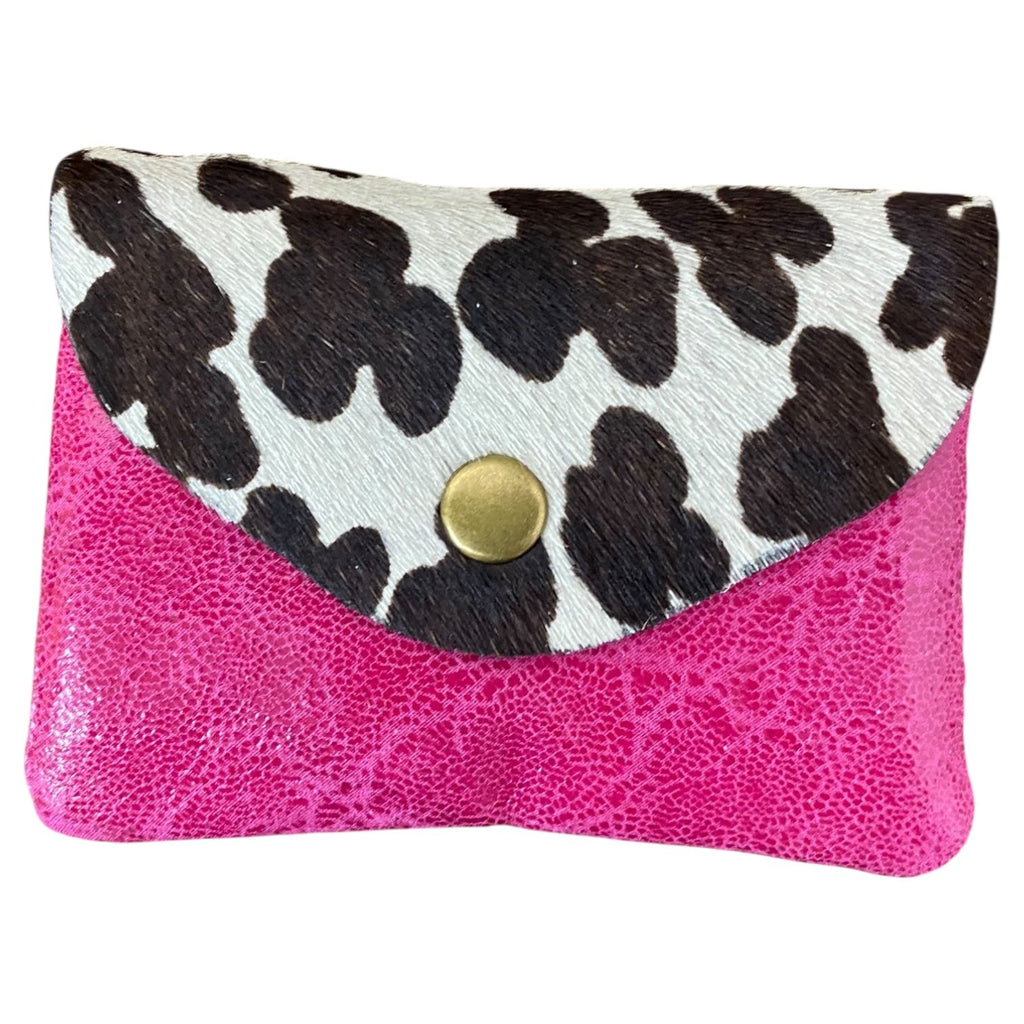Monedero doble animal print
