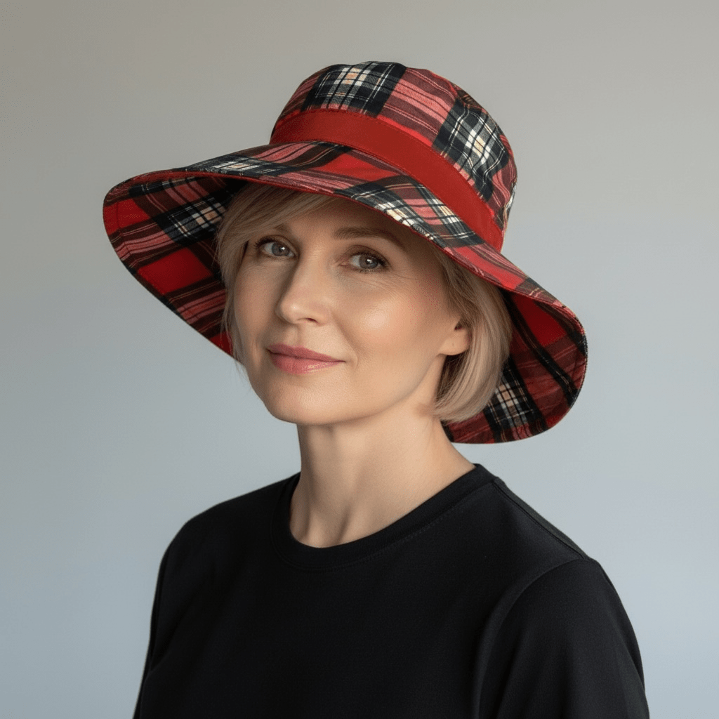 Gorro escocés ala grande