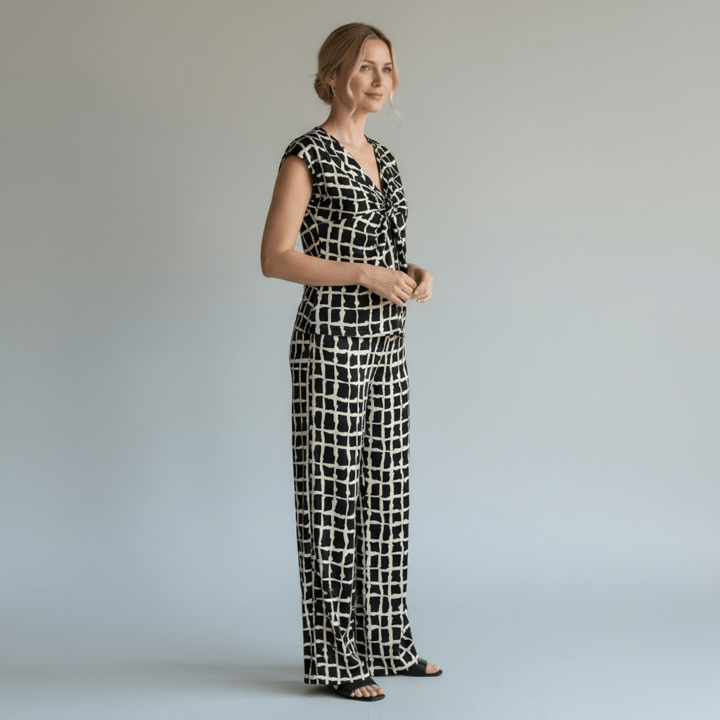 Pantalon cuadros