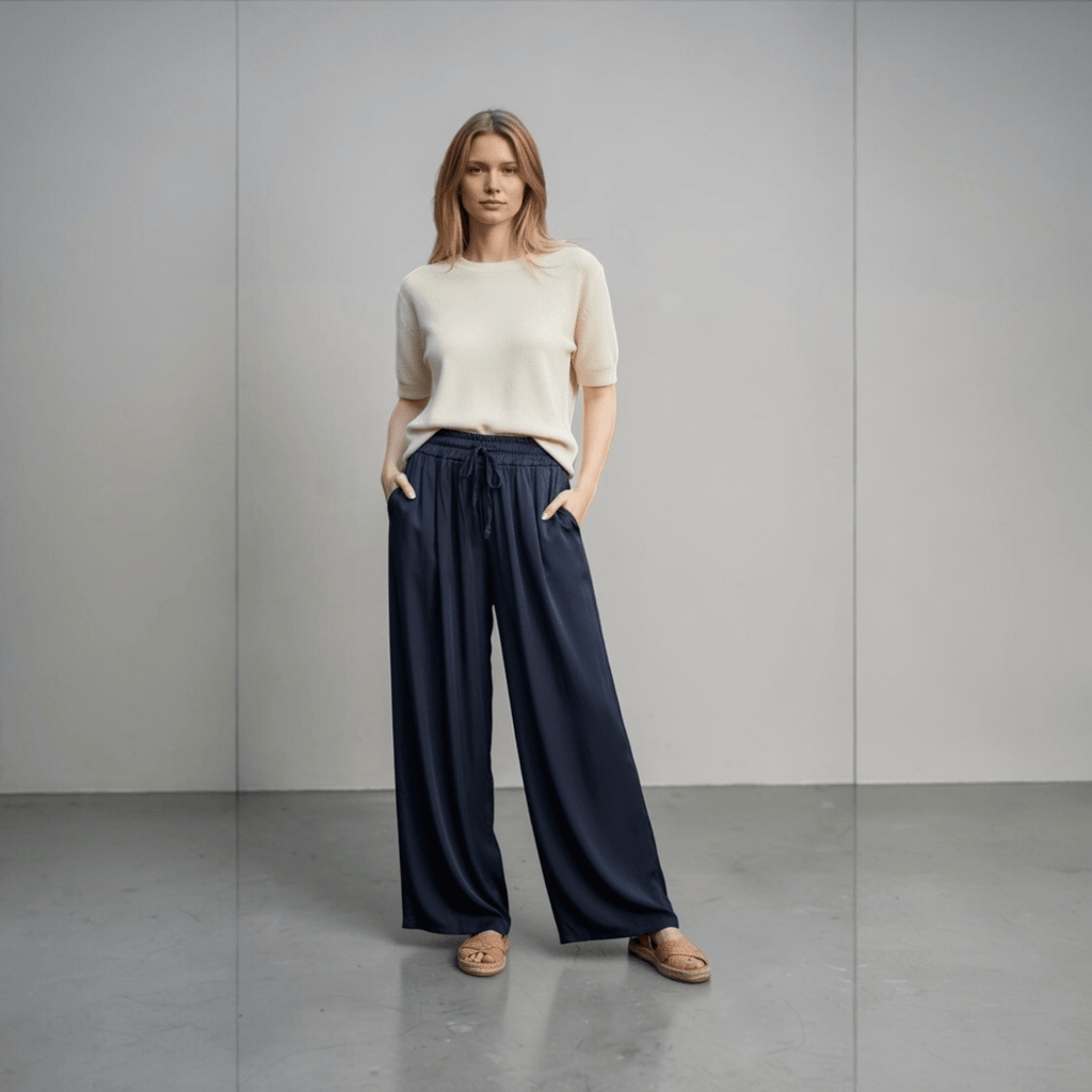 Pantalón satinado Paris