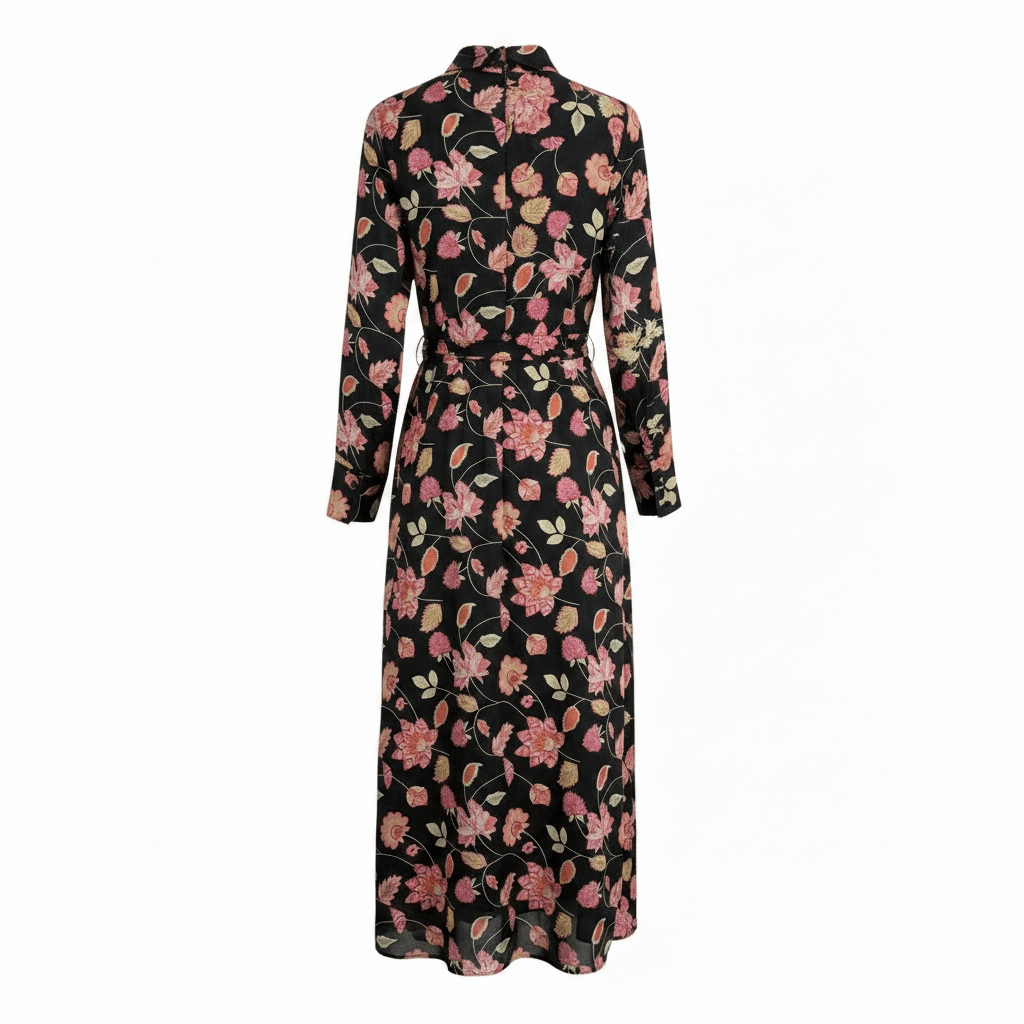Vestido floral largo Tantrend