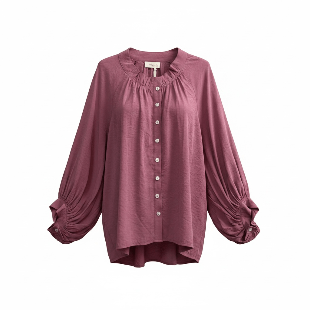 Camisa abullonada