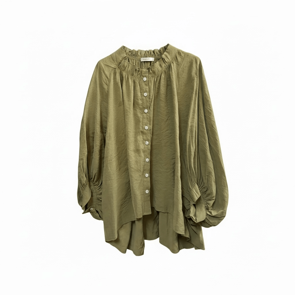 Camisa abullonada