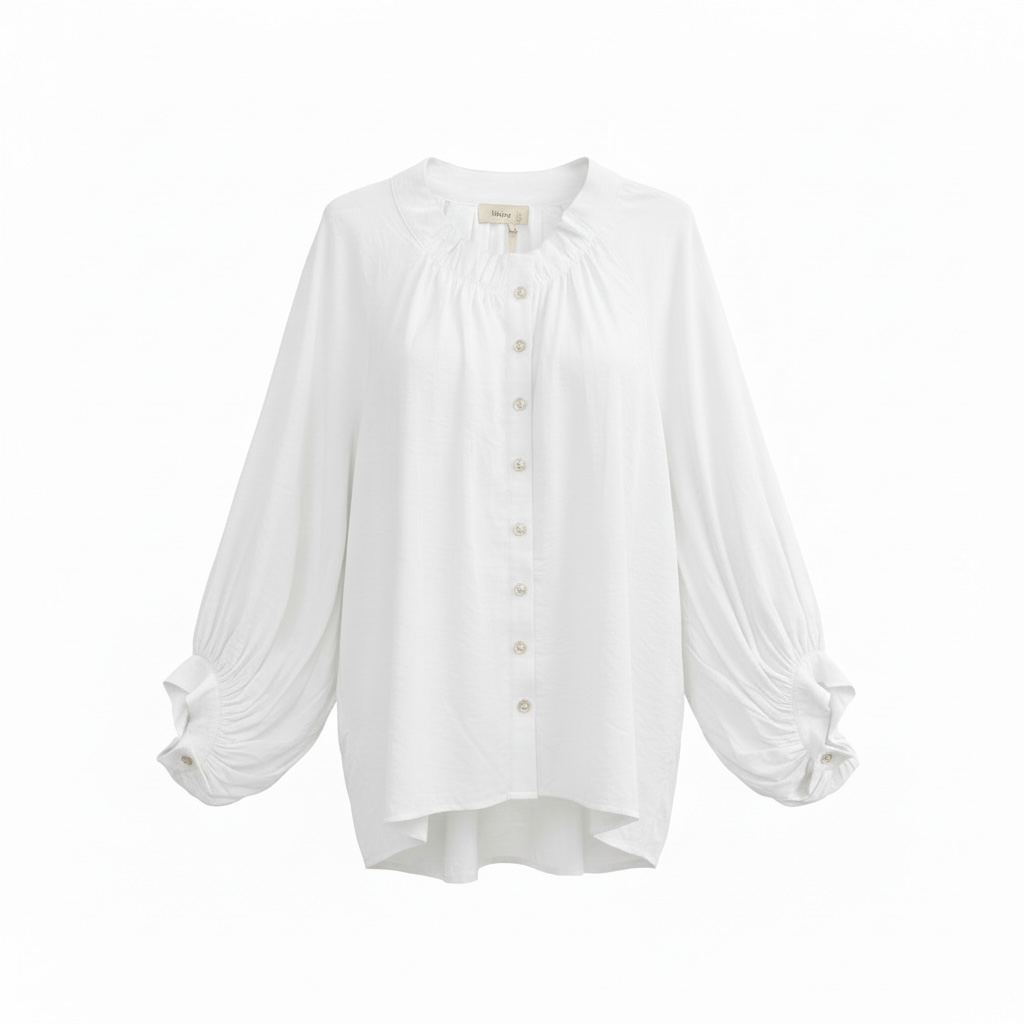 Camisa abullonada
