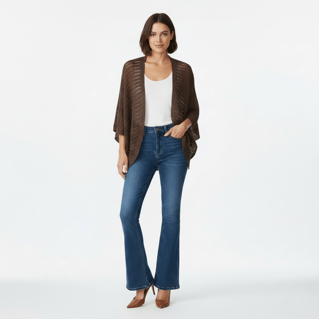 Chaqueta punto calados