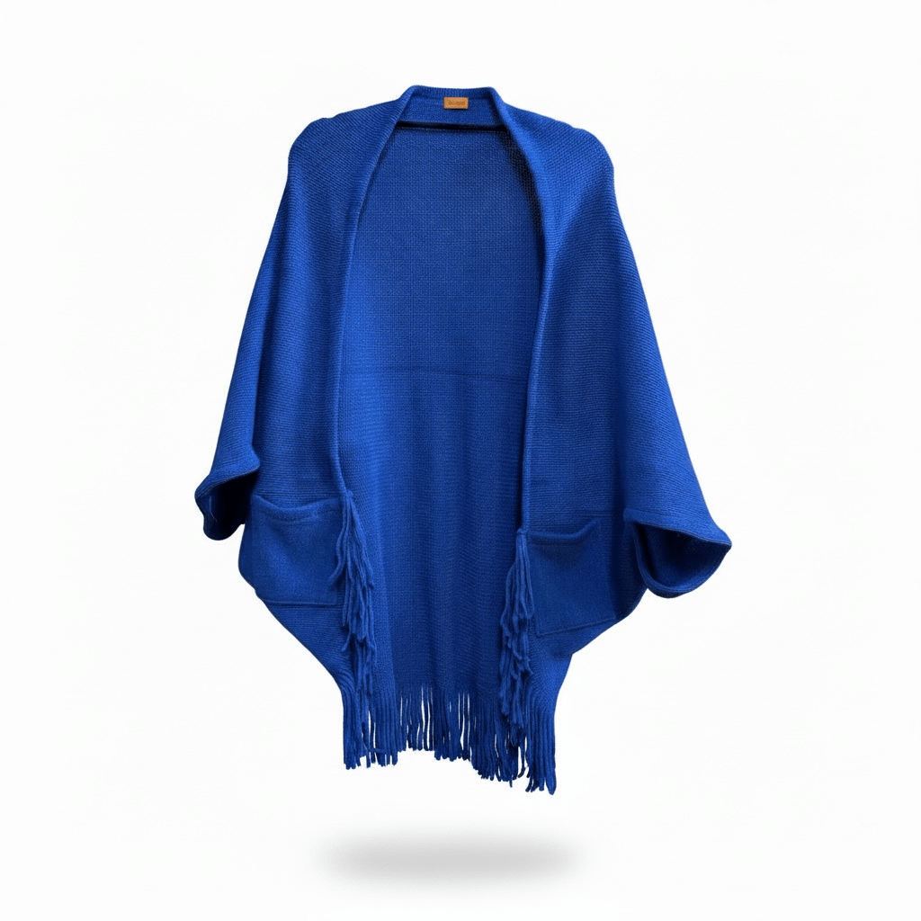 Poncho flecos