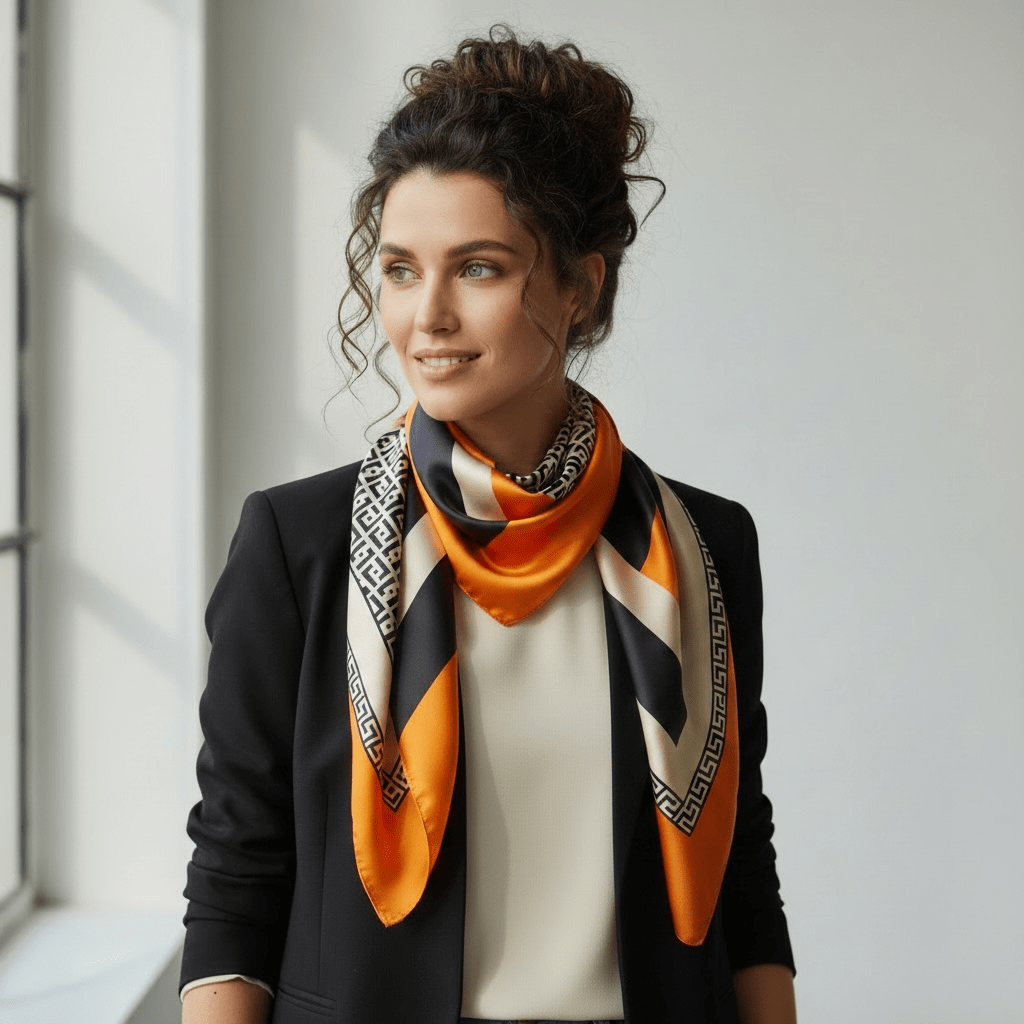 Foulard estampado geométrico Tantrend