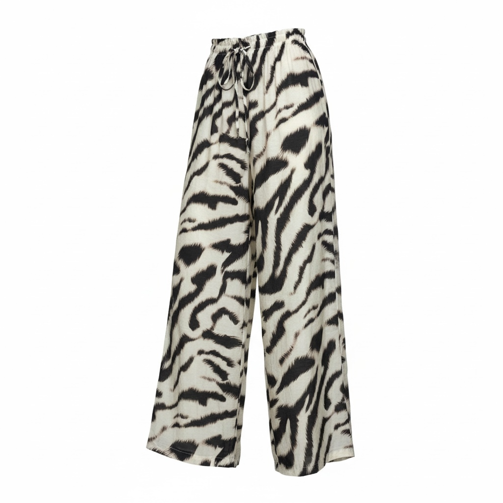 Conjunto estampado de cebra