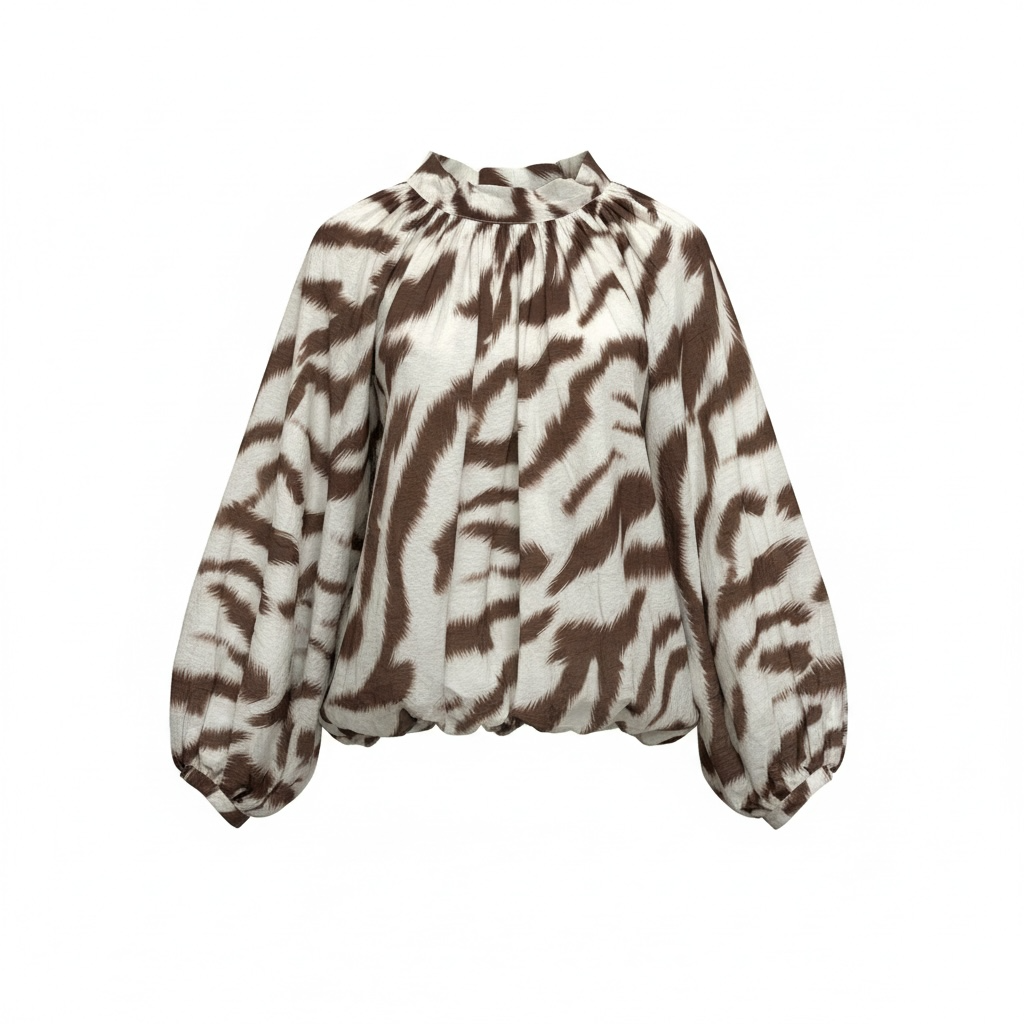 Conjunto estampado de cebra