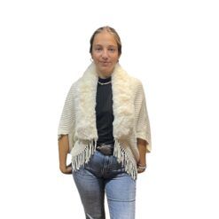 Poncho de pelo Tantrend
