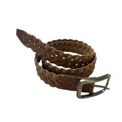 Cinturón trenzado unisex