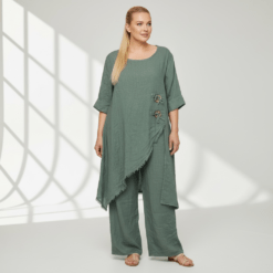 Conjunto de lino lazos
