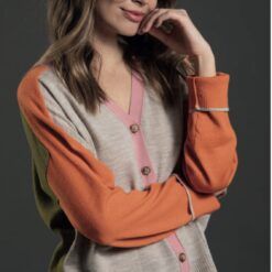Chaqueta multicolor