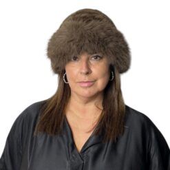 Gorro de pelo ajustable
