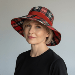 Gorro escocés ala grande