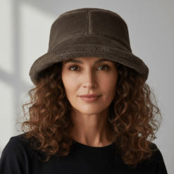 Gorro de pelo corto