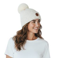 Gorro pompón multicolor
