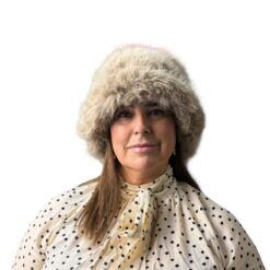 Gorro de pelo largo