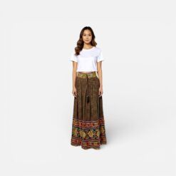 Falda Fabiola tejido estampado