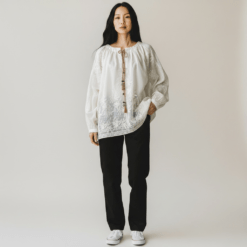 Camisa Tencel lazada trenzada